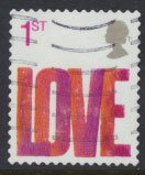 Great Britain SG 2569  SC# 2316  Used Smilers Booklet Love