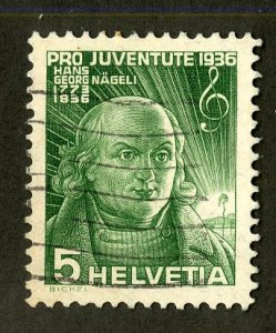 SWITZERLAND B81 USED SCV $1.15 BIN $.50 NAGELI