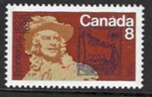 CANADA SG720 1972 300th ANN OF GOVERNOR FRONTENAC'S MNH