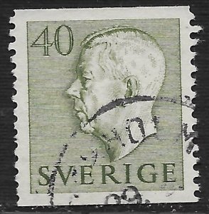 Sweden #459 40o Gustaf VI Adolf