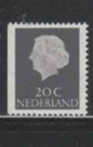 NETHERLANDS #347 1953 20c QUEEN JULIANA MINT VF NH O.G