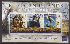 Pitcairn Islands 660a HMS Bounty mnh