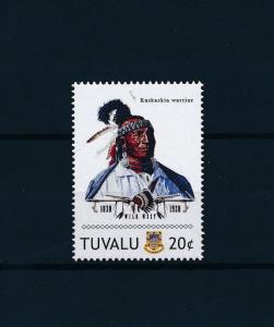 [80904] Tuvalu 2011 Native Americans Indians Kaskaskia Warrior MNH