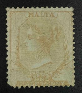 MOMEN: MALTA SG #3 1863 NO GUM UNUSED £850 LOT #64433