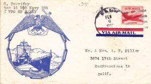 Navy 926 (Guam) to San Francisco, CA, 1951 (S11754)