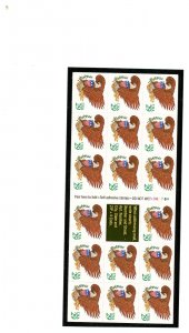 US  2596a 29c -  Conv Booklet of 17 - MNH - 1992 - D65784