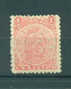 Bolivia sc# 35 (2) used cat value $5.00