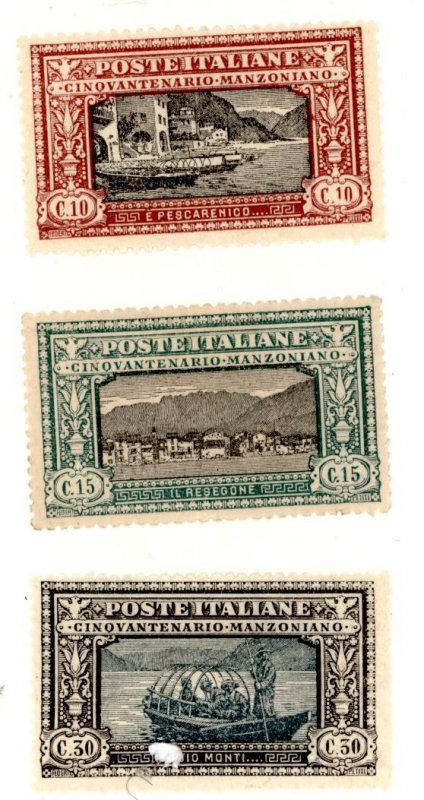Italy #165-167  Multiple