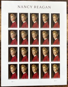 2022 Imperf Sheet Nancy Reagan Scott #5702