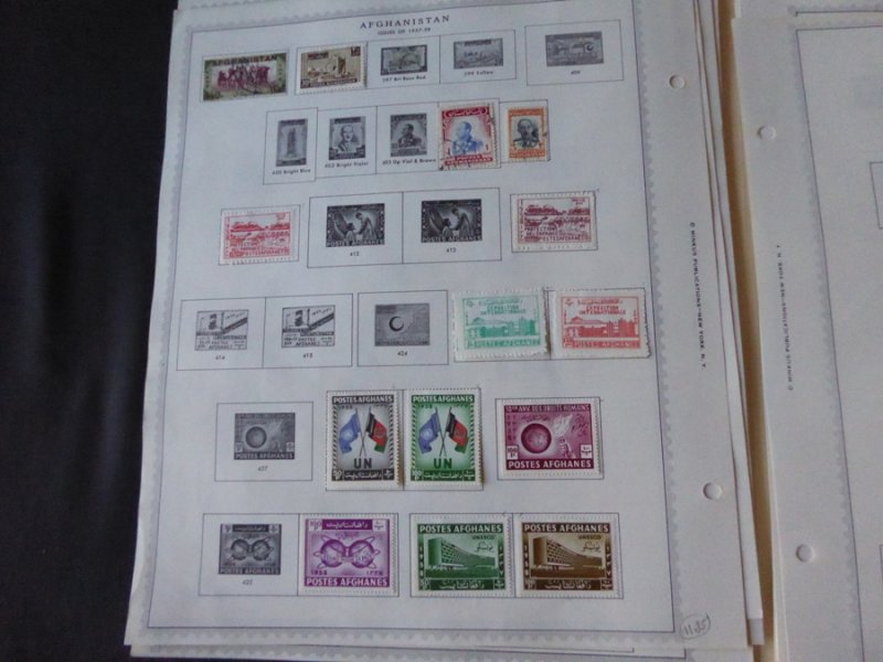 New Caledonia 1892-1984 Stamp Collection on Scott Intl Album Pages