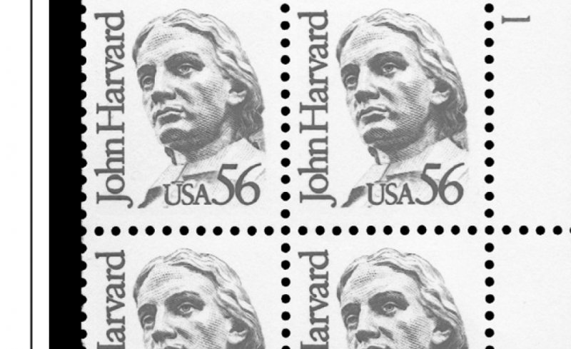 US 1980-1989 PLATE BLOCKS STAMP ALBUM PAGES (104 PDF b&w illustrated pages)