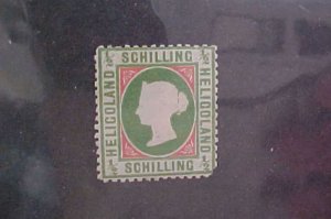 GERMAN HELIGOLAND #6A  cat.$234 MINT HEAVY HINGED