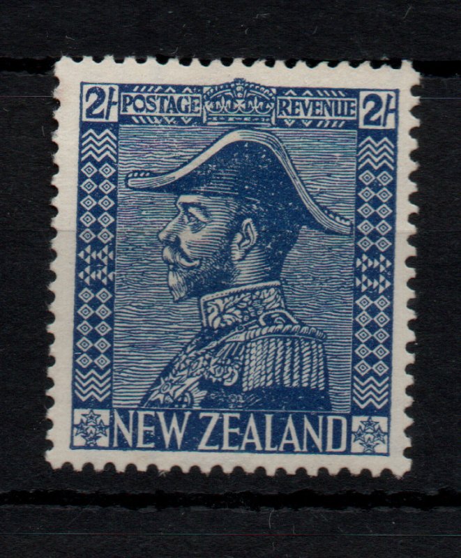 New Zealand 1926 2/- deep blue SG466 mint LHM WS40208
