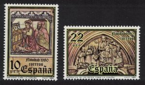 Spain Christmas 2v 1980 MNH SG#2629-2630