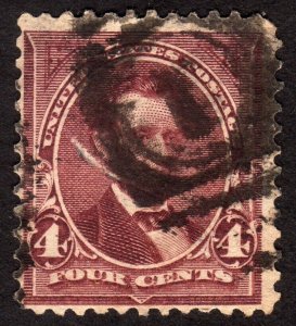 1898, US 4c, Lincoln, Used, Sc 280a