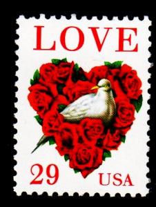 #2814C Love Doves  - MNH