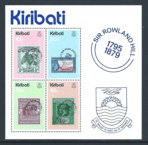 Kiribati #344a NH Rowland Hill SS