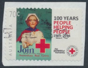 Australia  SC# 4111  from  2014 Used Red Cross  see details & scan