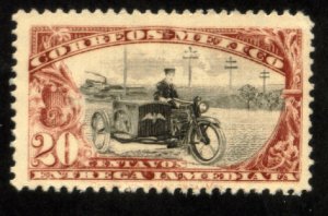 MEXICO E2, 20¢ Motorcycle. Special Delivery, wmkd, MINT, NH. F-VF.