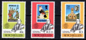 Seychelles 1979 Sc#434/436 SIR ROWLAND HILL Set (3) MNH