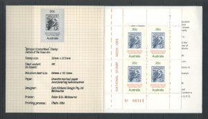 Australia 687, 687a MNH see desciption. cgs