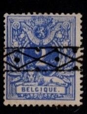 Belgium -  #41 Numeral (Perf 14) - Used