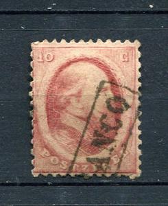 Netherlands 1864 Sc 5 Perf Used 7103