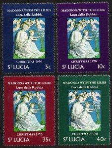 St. Lucia Sc #286-289 MNH