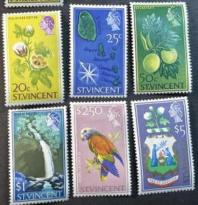 ST. VINCENT # 226-240--MINT/HINGED----COMPLETE SET-----1965-67