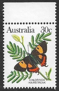 AUSTRALIA 1983 30c Butterfly Insect Issue Sc 875A MNH