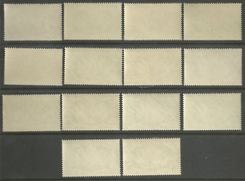 FRENCH POLYNESIA SCOTT 136-149