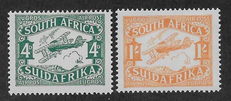 SOUTH AFRICA SC# C5-6  FVF/MOG 1929