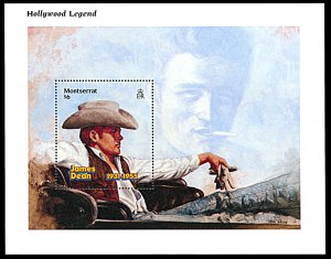 Montserrat 913, MNH, 65th Birthday of James Dean souvenir sheet