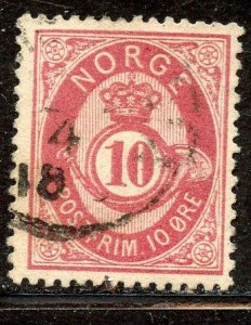 Norway # 25 Used.