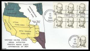 #1846 Henry Clay Kribbs FDC