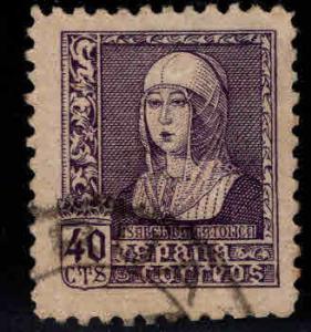 SPAIN Scott 675 Used Queen Isabela stamp