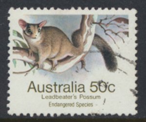 Australia SG 796  Used  perf 12½ SC# 793  Leadbeater Possum  1981  see scan