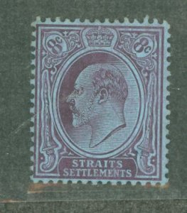 Straits Settlements #114  Single