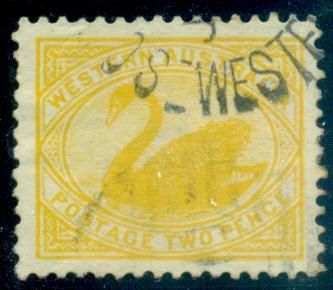 Western Australia #77  Used  Scott $4.75