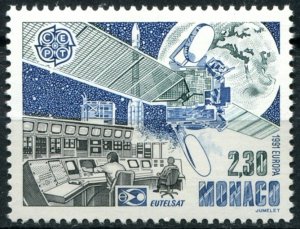 Monaco Sc#1760 MNH, 2.30f multi, Europa (C.E.P.T.) 1991 - Europe in Space (1991)