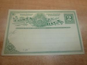 Costa Rica PSC 2c unused