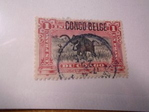 Belgium  Congo  #  37   used