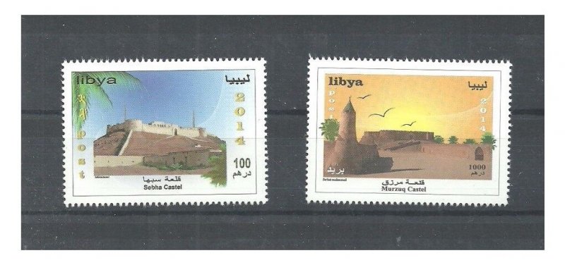 2014 - Libya - Castels of Libya - Shebha Castle & Murzuq Castle- Desert -Birds  
