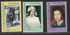 Maldive Islands mnh sc 1172-1174