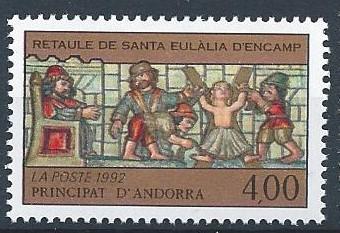 French Andorra SC# 420 MNH SCV $1.50