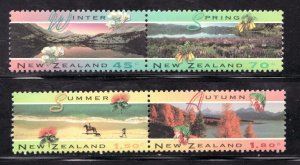 1994 New Zealand Sc #1208a - Celebrating the Four Seasons - MNH Cv$7.50