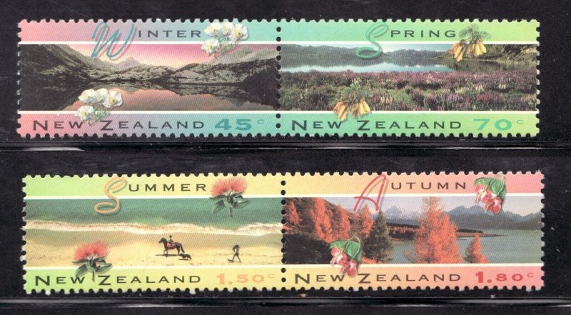 1994 New Zealand Sc #1208a - Celebrating the Four Seasons - MNH Cv$7.50