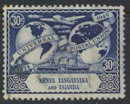 Kenya Uganda Tanganyika SG 160 Used