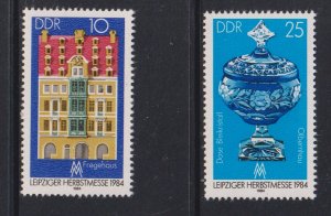 German Democratic Republic #2423-2434  MNH 1984 Leipzig autumn fair