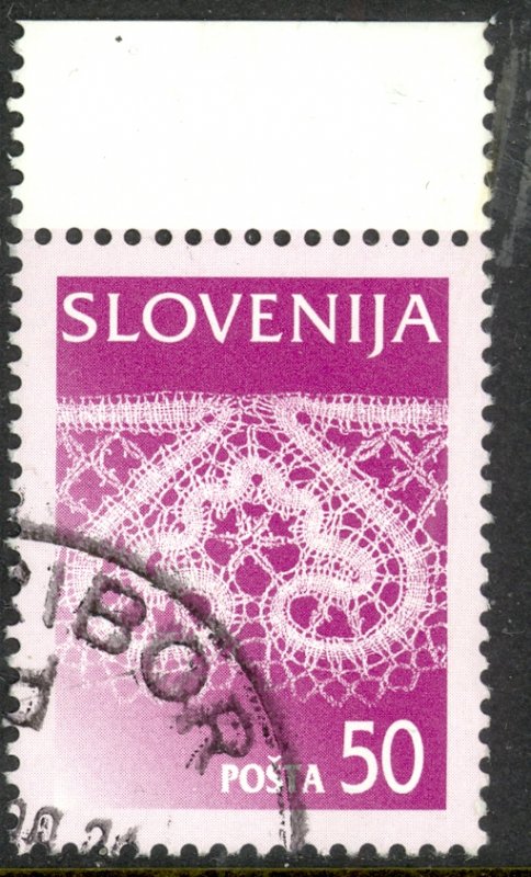 SLOVENIA 1996 50t Idrijan Lace Pictorial Sc 271 VFU